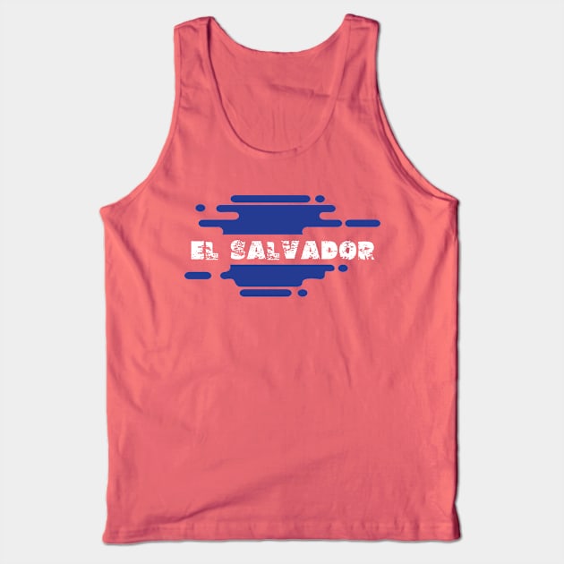 El Salvador Tank Top by Litho